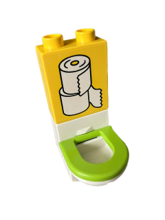 Lego Duplo záchod s toaletním papírem